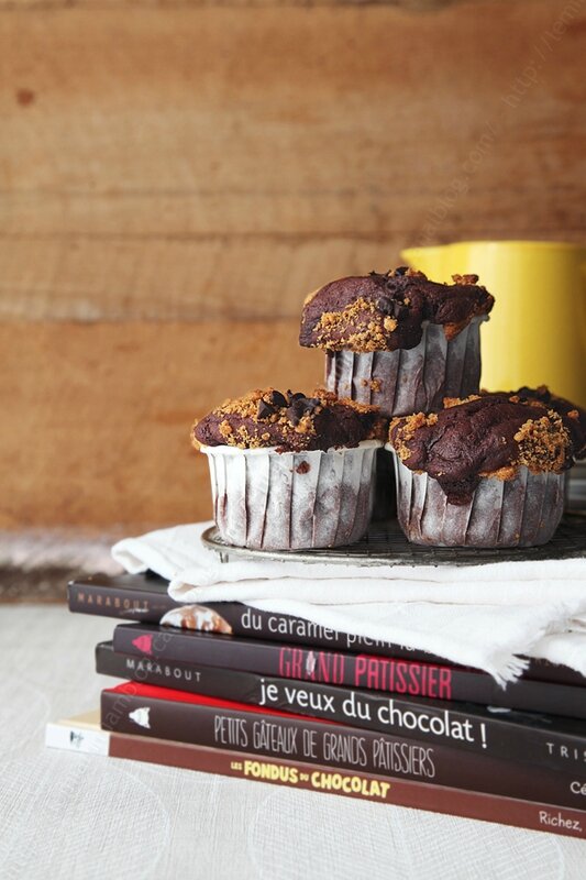 muffin double chocolat 00001 LE MIAM MIAM BLOG