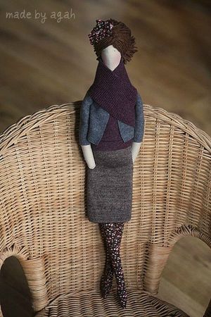OOAK fabric doll Etsy 9