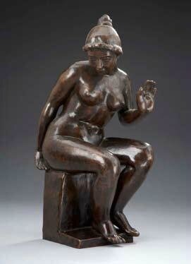 1900 la leda bronze 29 cm Maillol