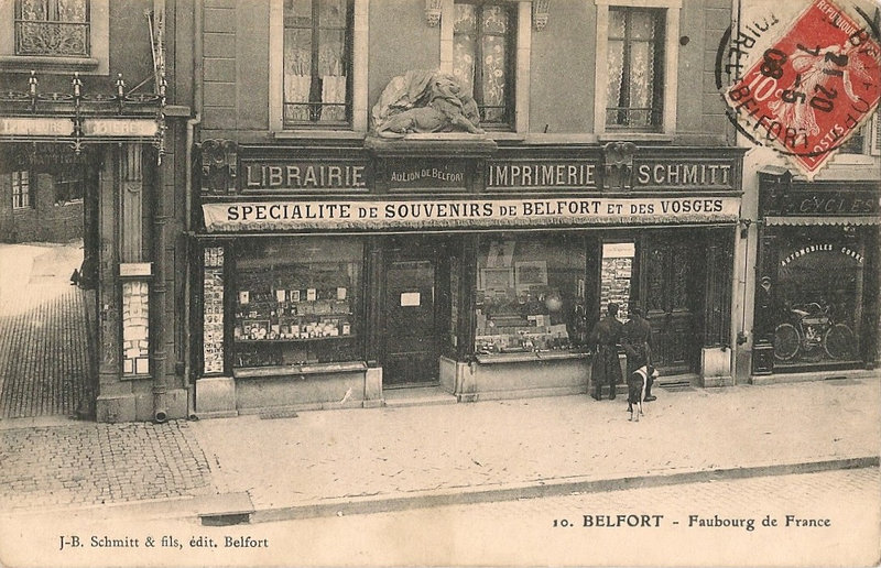 Belfort CPA Fbg France n°23 Imprimerie Schmitt 10