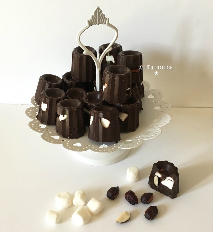 Rocher au chocolat