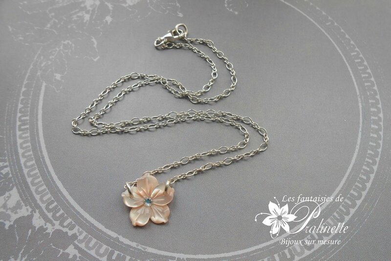 bijoux-mariage-precieux-colliers-de-mariage-en-argent-fleurs-de-nacre-couleur-rose