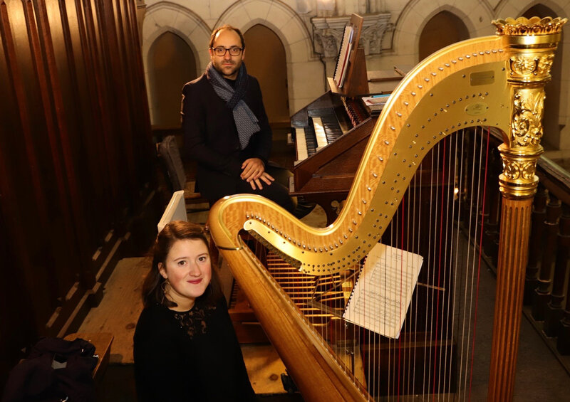 ORGUE NOTRE DAME CONCERT 2019 organiste harpiste
