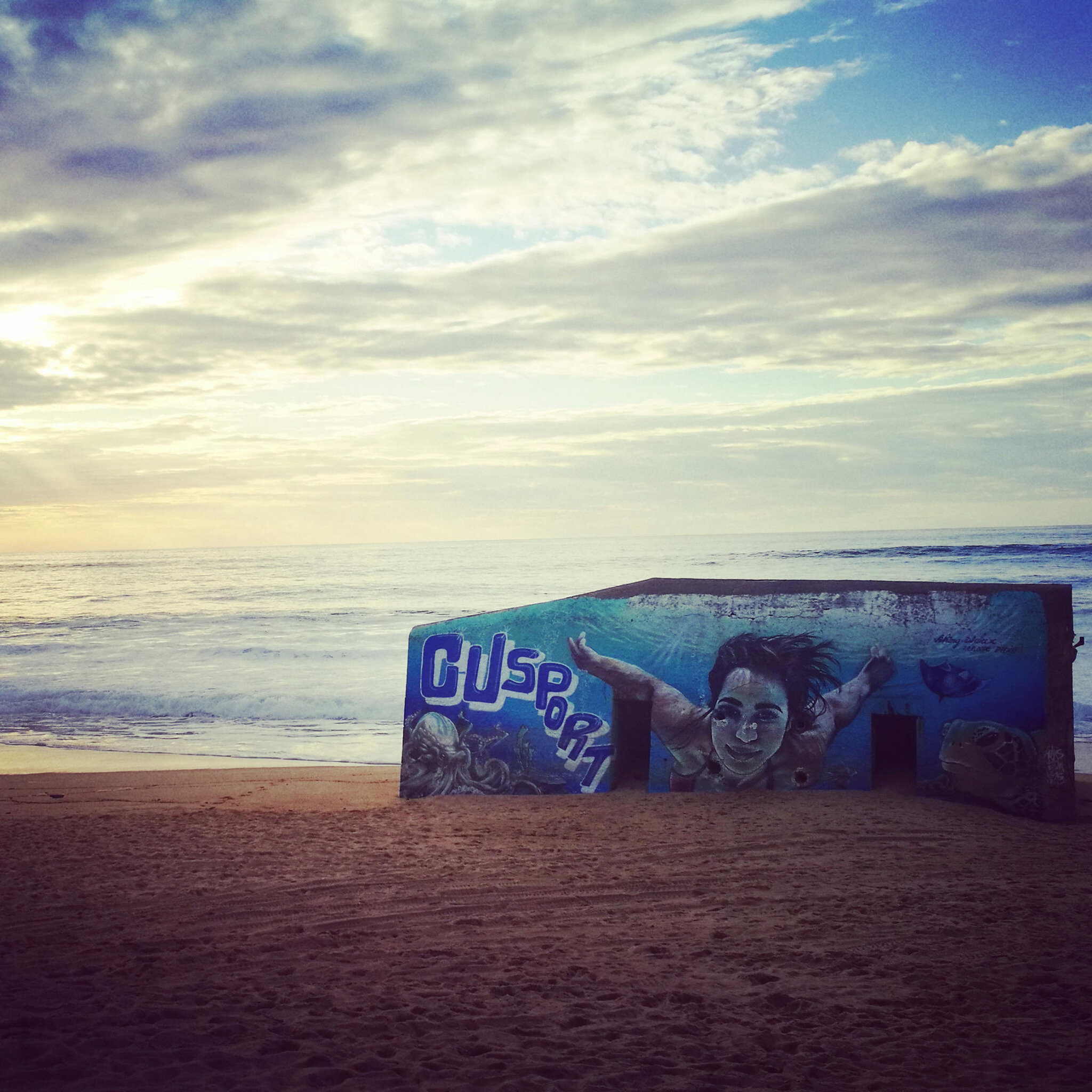 Labenne-Océan, plage, blockhaus et graf, septembre 2019, insta (40)
