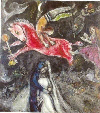 Marc Chagall-cheval-rouge