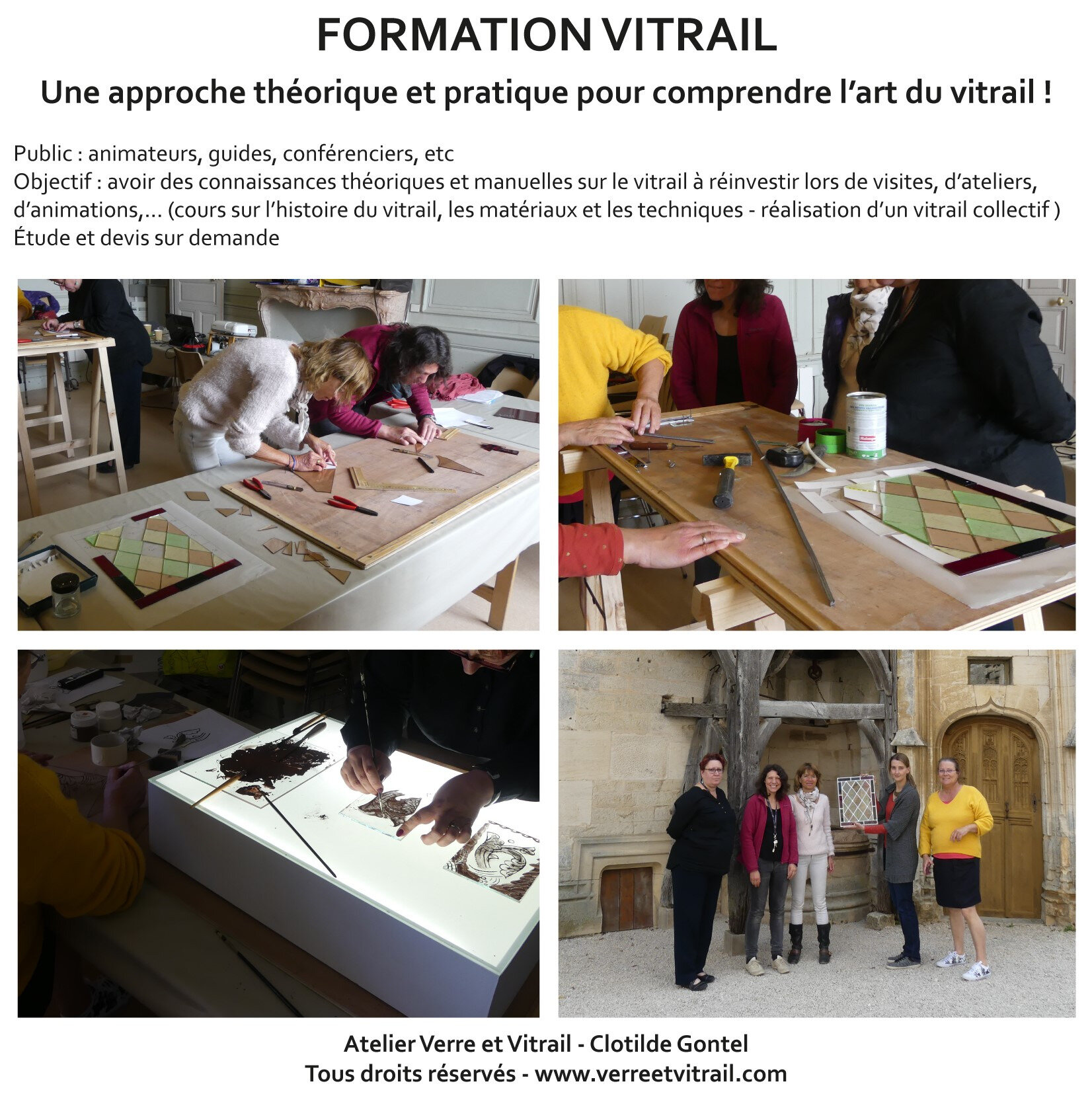 formation vitrail