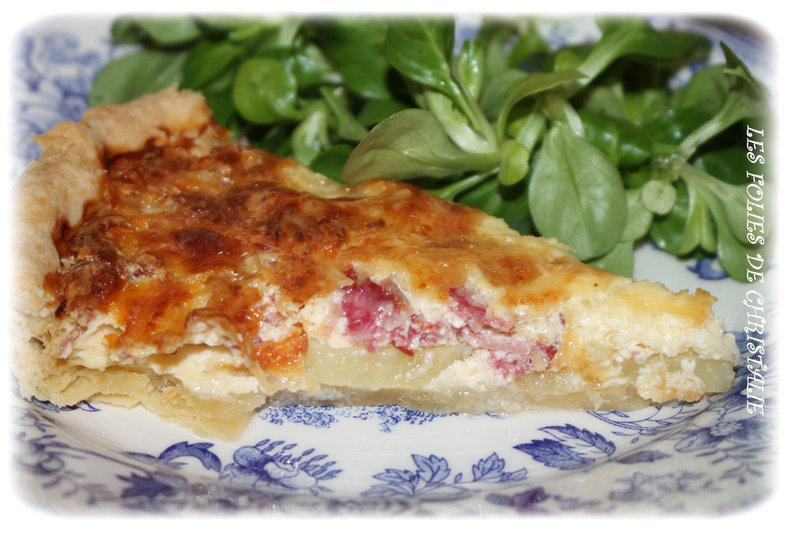 Quiche raclette 4