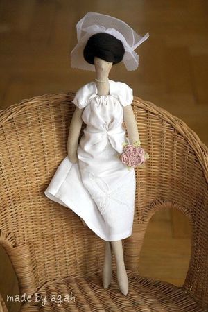 OOAK fabric doll Etsy 2