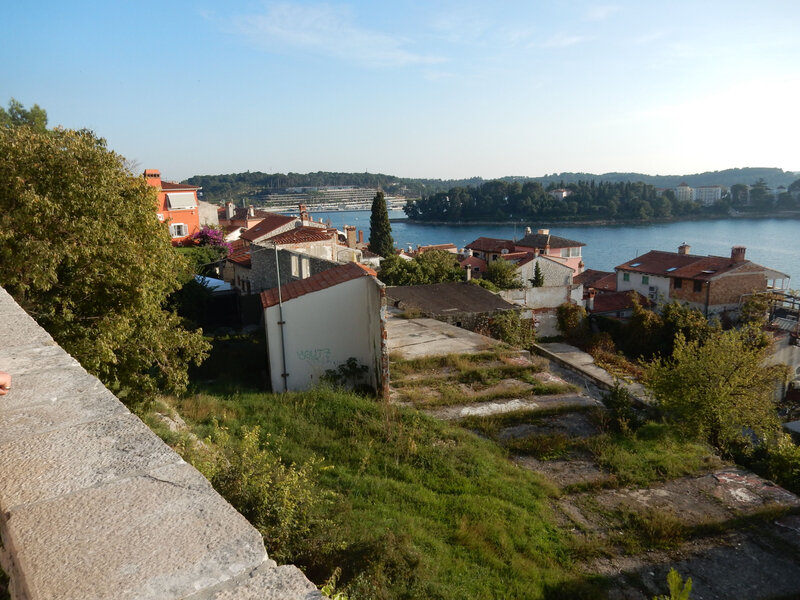 Rovinj, vue depuis la cathédrale 25 octobre 2019