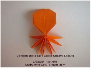 Atelier Origami KitoKito Pieuvre 1