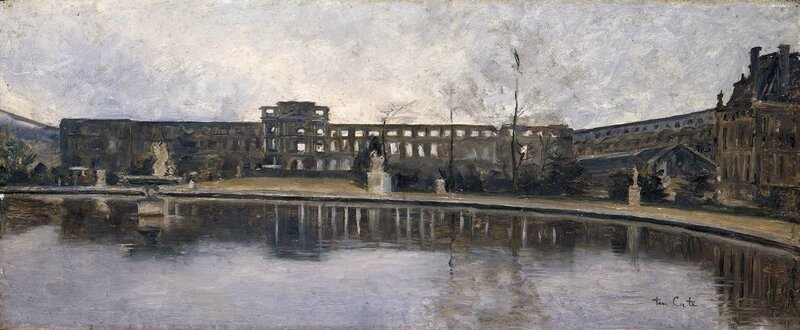 Ten Cate, ruines des tuileries 2, 1880