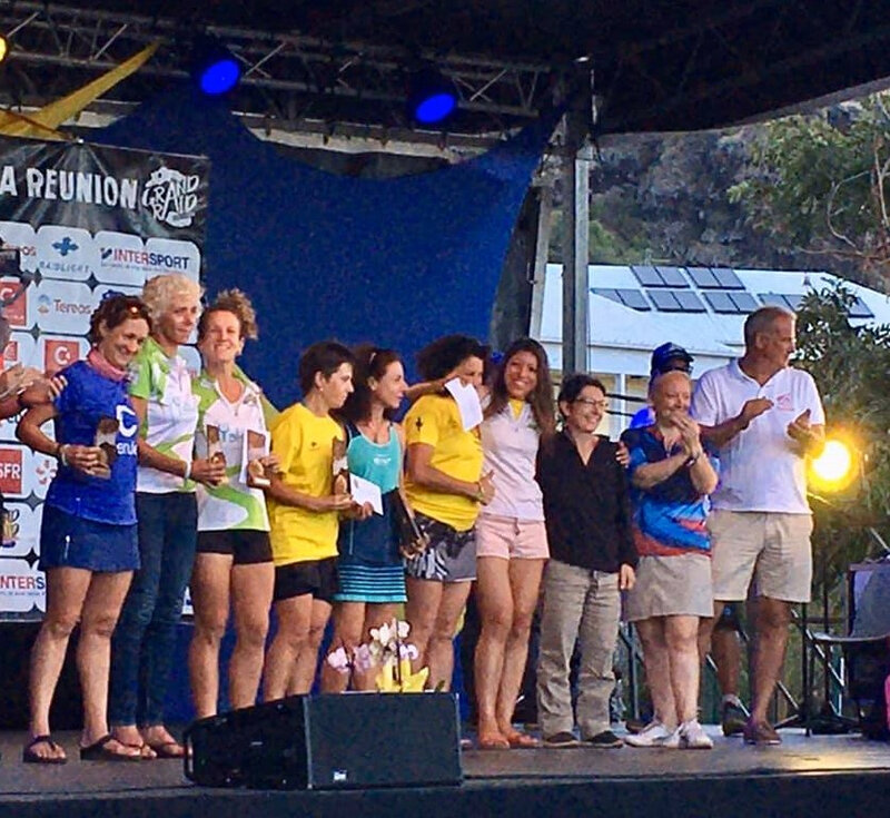 Podium equipe femme Diag