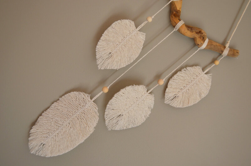 décoration murale en plumes-macramé-DIY-lachouette bricole (6)