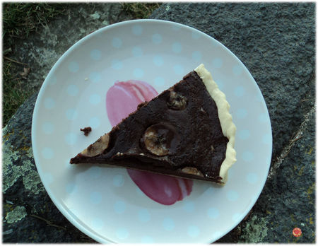 tarte choco/banane recettes Tarte crème brulée ganache chocolat
