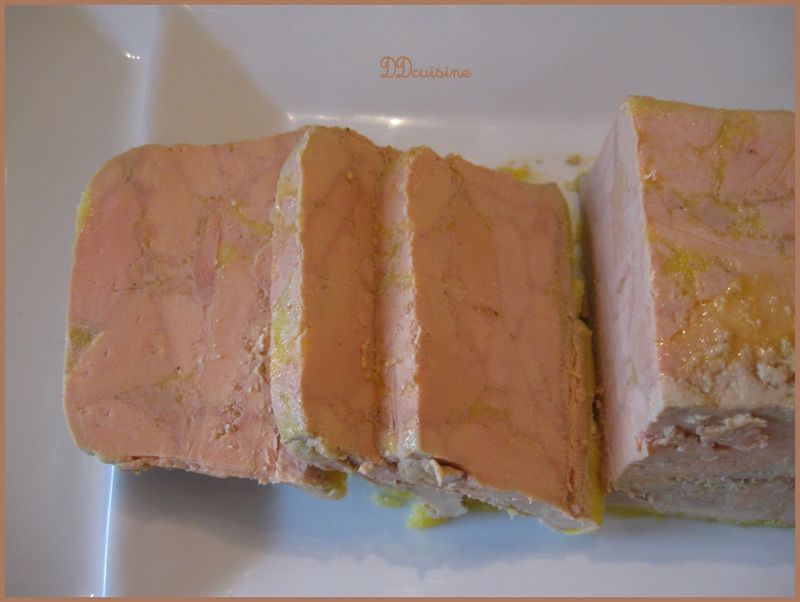 Terrine de foie gras maison pour débutante ou confirmée, à la façon d