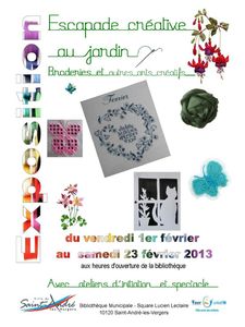 Expo broderie 2013