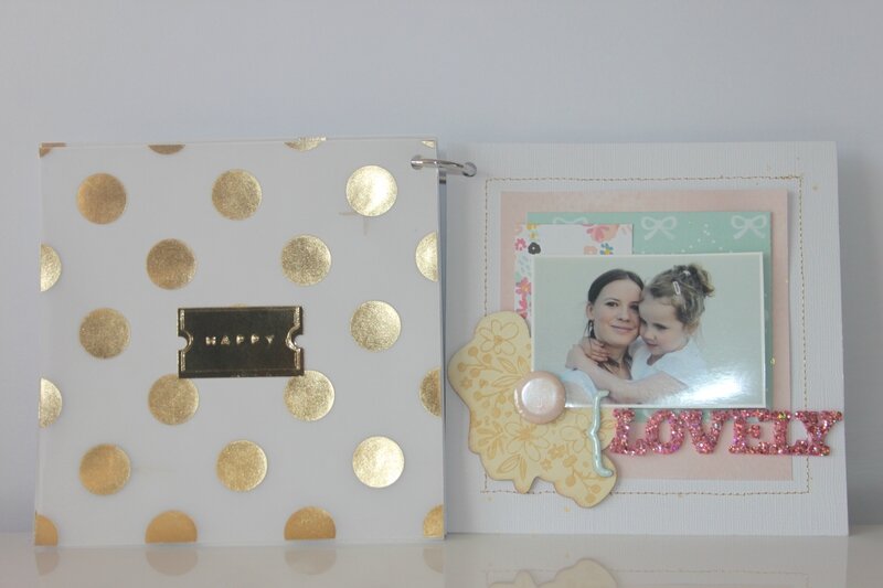 Mini Album Dear Lizzy - Céline Bataille - Ellesscrap