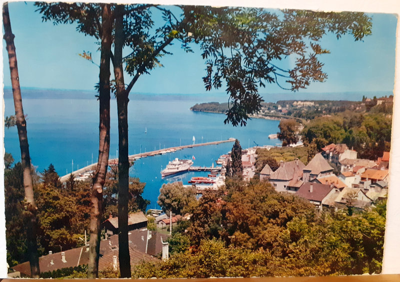 Thonon les Bains - Port - Pointe de Ripaille 153 ecrite 1969