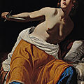 <b>Lucretia</b> by Artemisia Gentileschi to be auctioned at Dorotheum