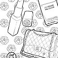 coloriage-sac-chanel-mademoiselle-stef-low - La Seinographe