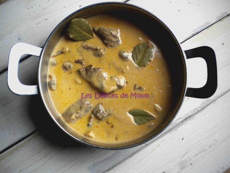 Le bœuf Stroganoff de Damien Piscioneri
