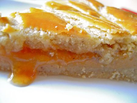 gâteau basque à l'abricot 009