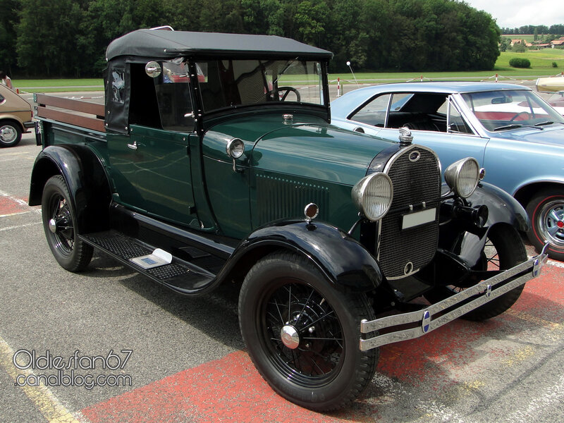 Ford model A roadster pickup 1928-1929-01