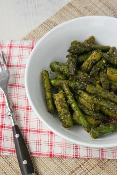 Asperges pesto