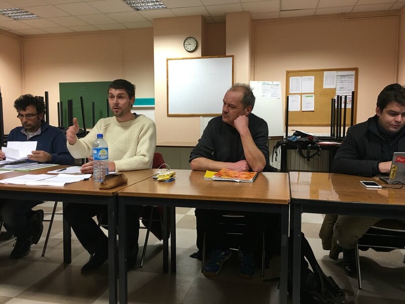AG Vélocité Avranches 13 janvier 2016 bureau