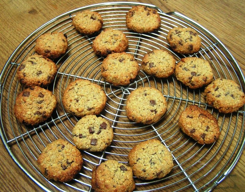 cookies au flocons d'avoine et pépites de chocolat (2)