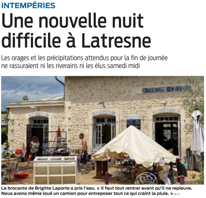 2021 06 20 SO Une nouvelle nuit difficile à Latresne