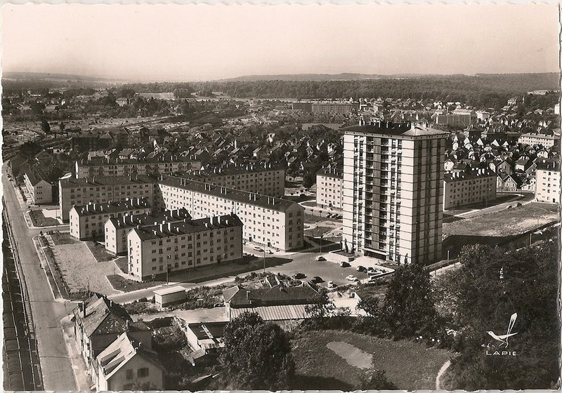Belfort CPSM Pépinière Quartier Béchaud GF