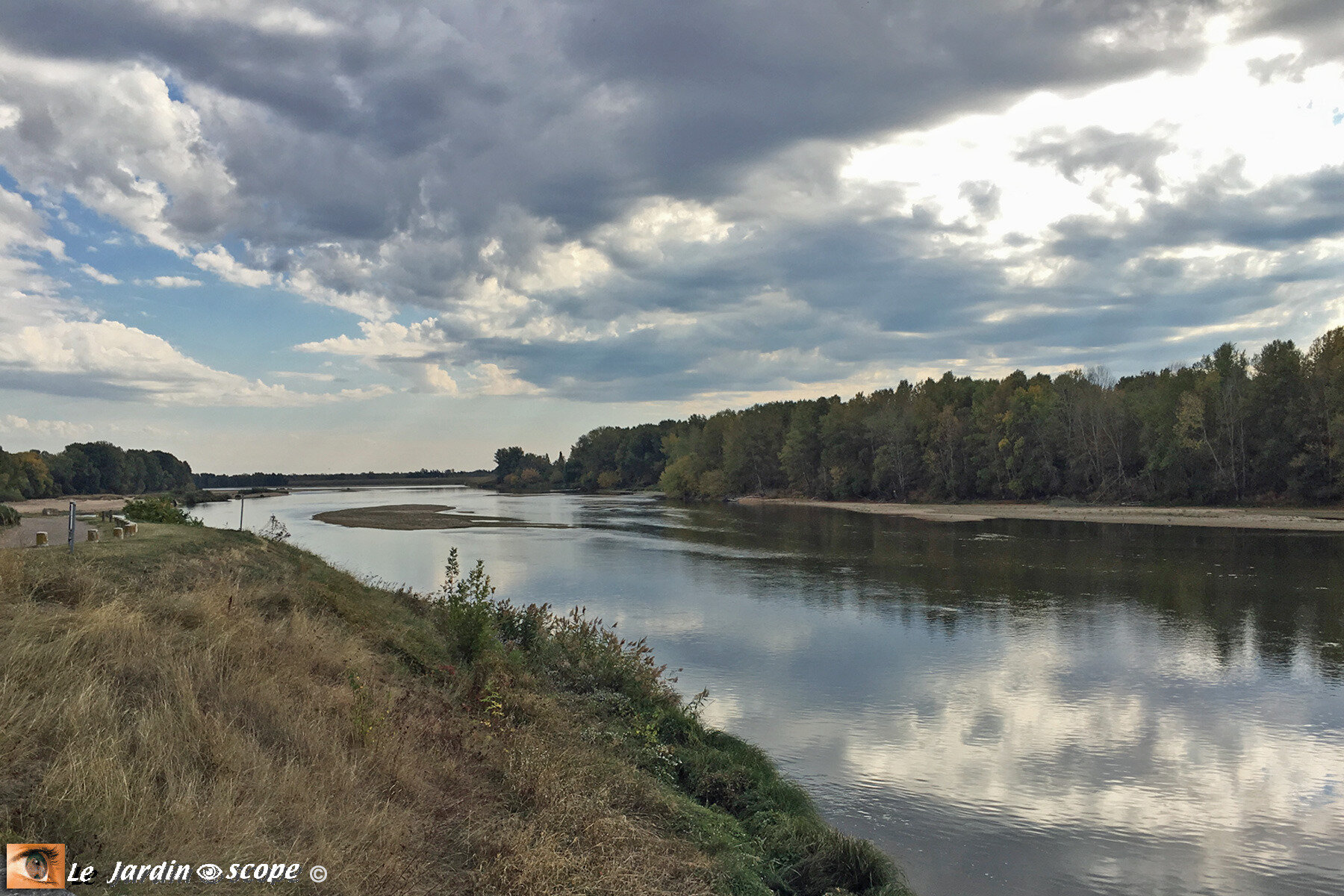 La Loire à Combleux (45) octobre 2018