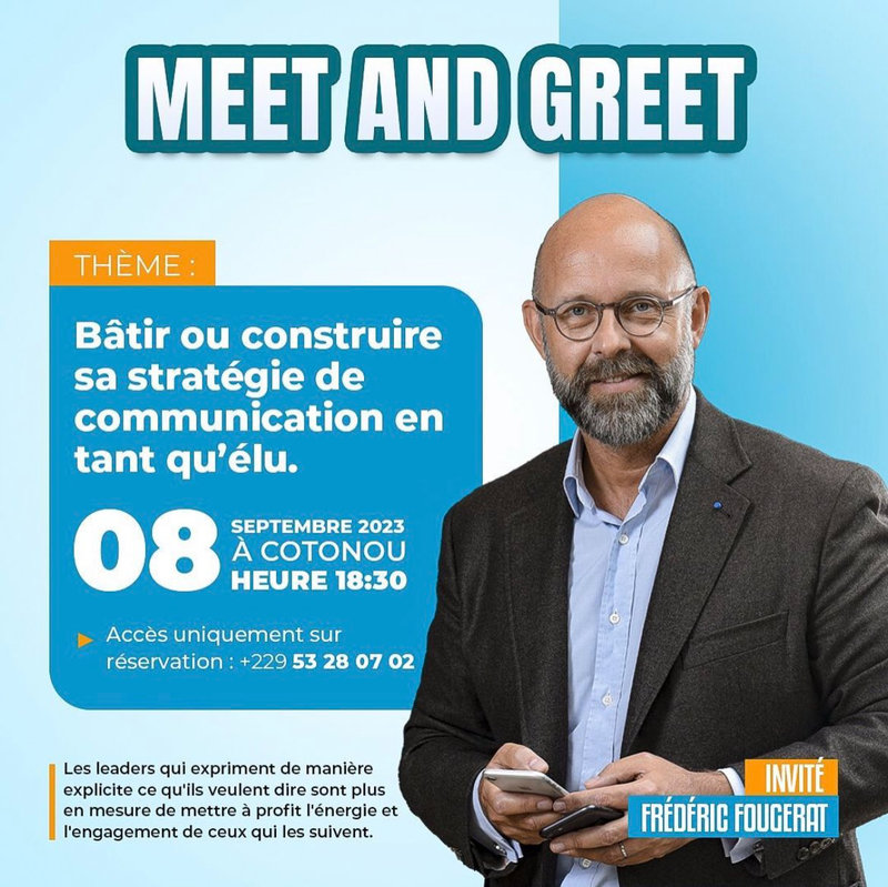 Frédéric Fougerat au Bénin 8 septembre 2023