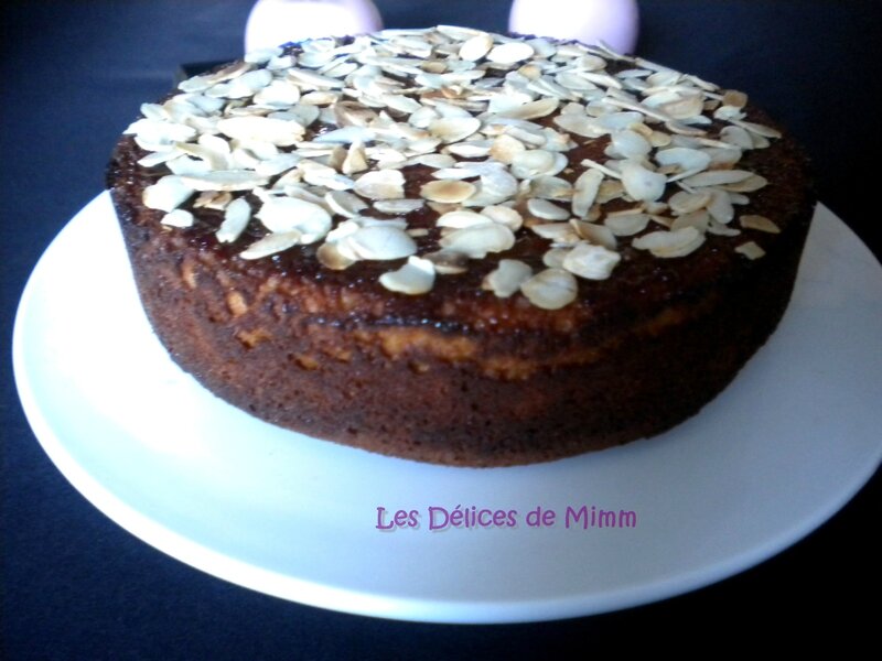 Le « Tout’amande » (gâteau sans beurre, sans gluten, IG très bas) 3