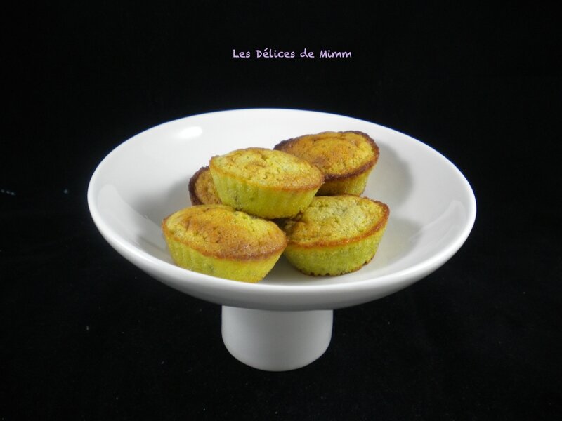 Petits fondants à la pistache (sans gluten)