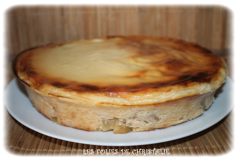 Flan poires 4