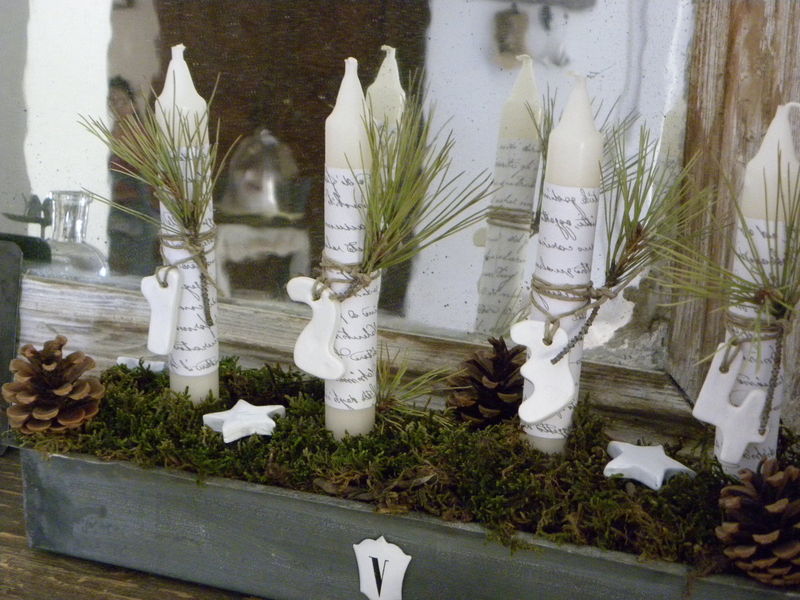 bougies de l'avent&hellip; - Sur le chemin de la maison