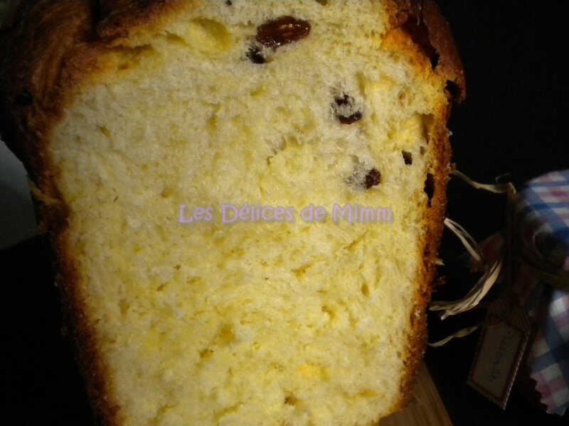 Brioche aux raisins en MAP 3