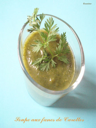 Craquons pour les fanes!!! recettes entrees Petite assiette de légumes en folie: soupe de fanes de radis, salade de carottes aux noisettes, taboulé de choux fleur, courgettes et poivrons grillés