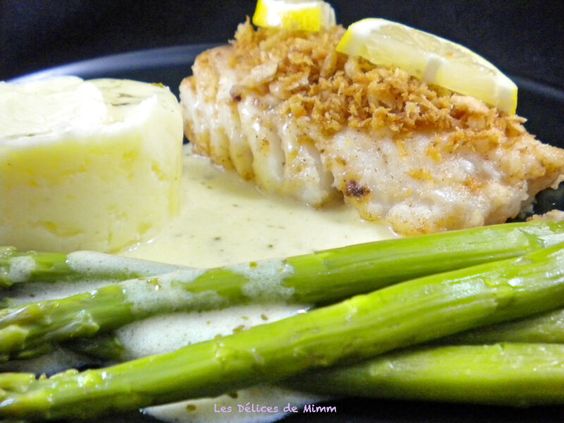 Dos de cabillaud en crumble de panko 4