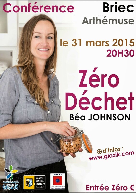 Affiche conférence 31 mars Béa JOHNSON
