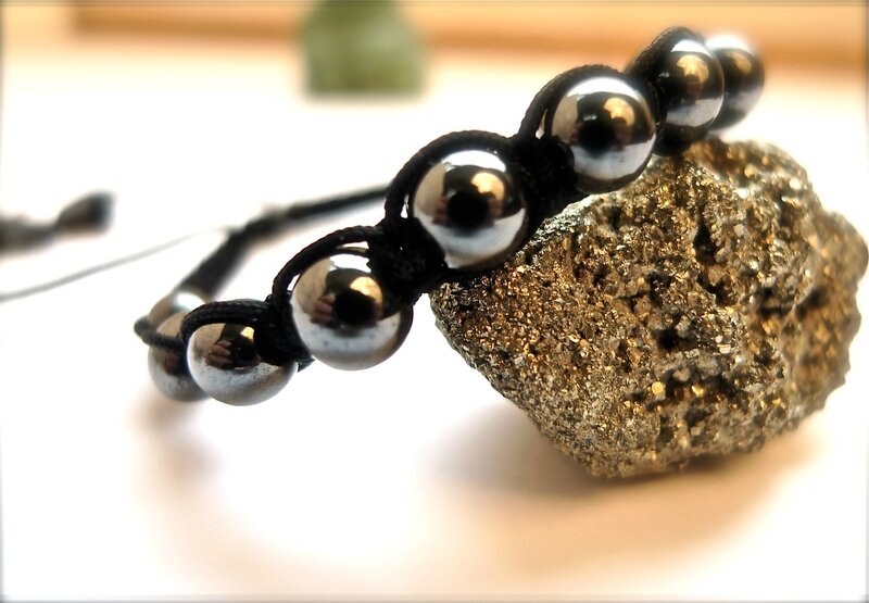 Shamballa en Hématite véritable