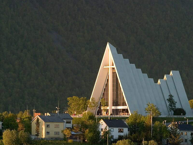 La cathédrale de Tromso