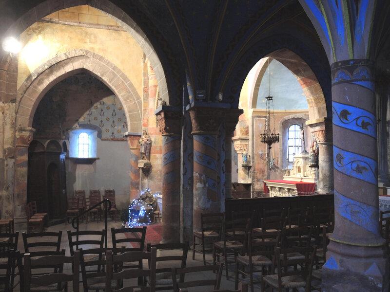 Saint-Bonnet-de-Fours, église Saint-Bonnet, chapelle de la Brosse