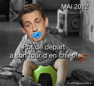 Le pot de départ de Sarkozy