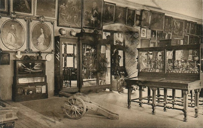 La galerie des cerfs en 1912 (lechateauimling.overblog.com)