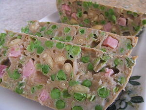 Cake PPPP recettes legumes Riz aux petits pois et pignons, recette syrienne