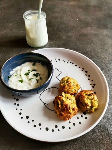 boulette courgettes flocons d'avoine