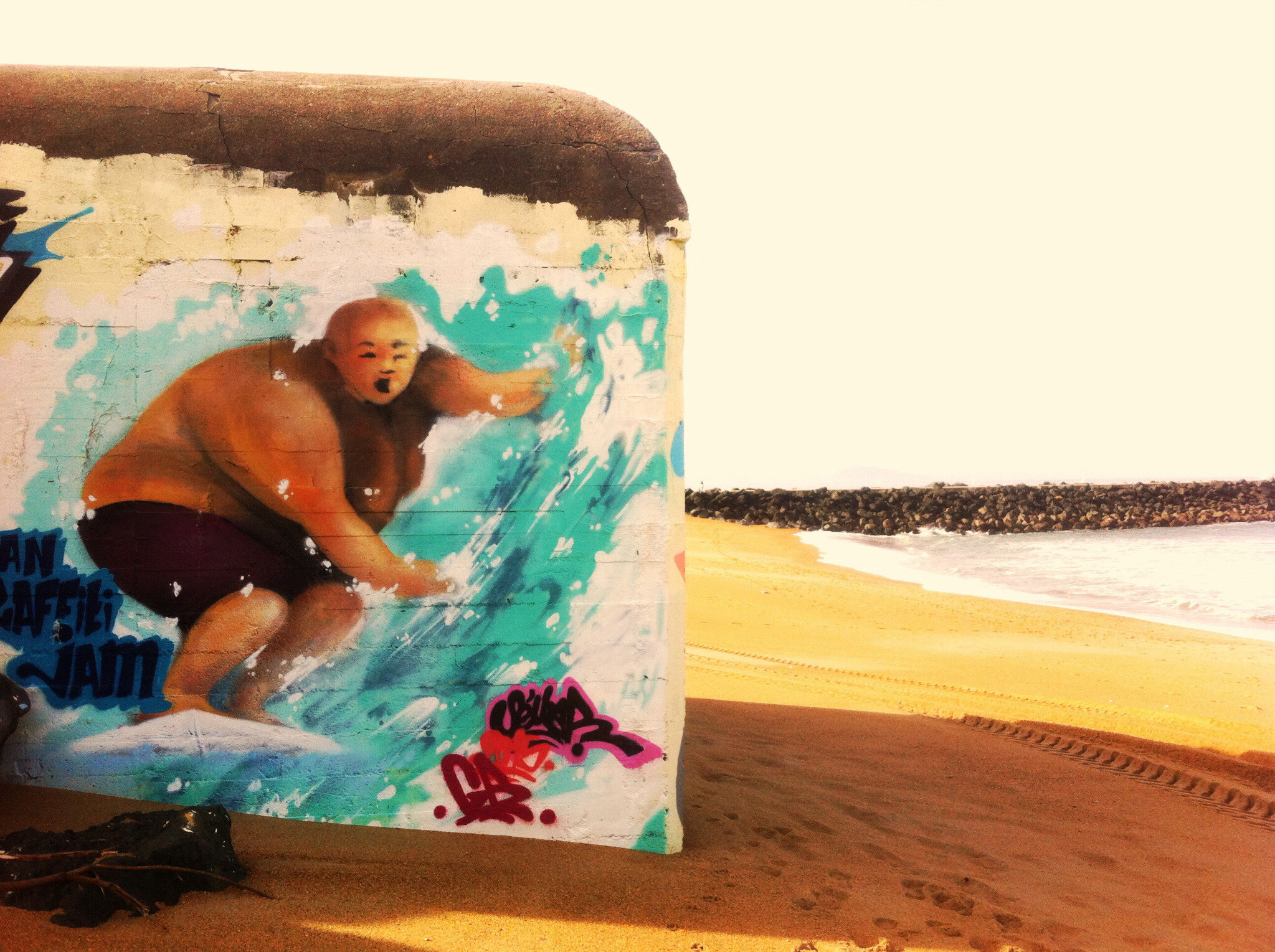 Anglet, barre d'Adour, blockhaus